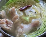 キャベツ・鶏肉のスープ作り方3写真
