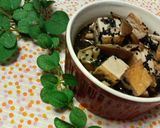 厚揚げとしいたけ(椎茸)の♡黒ゴマ♡煮物作り方4写真