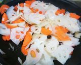 梅めんつゆマヨ♪れんこんサラダ作り方3写真
