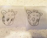 キャラ弁☆しまじろうの友達きりんた作り方1写真
