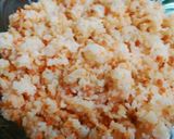ひな祭り！お酢なし三色のケーキ風ご飯♪作り方1写真