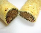 焼きそばリメイク♪ オムそばロール作り方6写真
