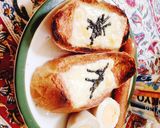 朝食やパーティに！簡単たらこトースト♡作り方5写真