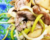 豚肉と筍のさっと炒めwithひろっこ作り方8写真