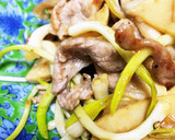豚肉と筍のさっと炒めwithひろっこ作り方8写真