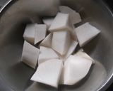 かぶらとがんもの煮物作り方1写真