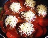 簡単！トマト煮込みハンバーグ作り方4写真