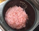 ひな祭り★ピンクご飯でいなり寿司雛♡作り方1写真