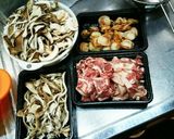 栄養満点ホタテと豚アスパラ茸濃厚グラタン作り方3写真