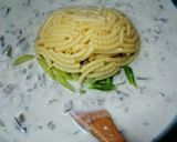 栄養満点ホタテと豚アスパラ茸濃厚グラタン作り方11写真