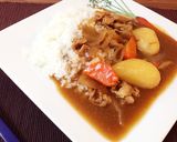 週末に簡単♬肉じゃが〜2日目の和風カレー作り方6写真
