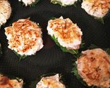 簡単！鳥ひきとなめたけのハンバーグ作り方5写真