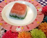 ひな祭りのお祝いに★ひし餅風離乳食作り方17写真