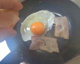 最速のベーコンＷエッグ作り方6写真