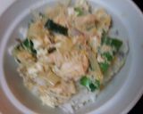血管プラークダイエット食665（親子丼）作り方1写真