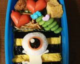 キャラ弁簡単ゲゲゲの鬼太郎♡目玉おやじ！作り方6写真