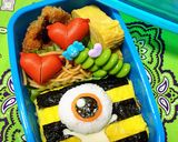キャラ弁簡単ゲゲゲの鬼太郎♡目玉おやじ！作り方7写真