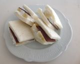 チョコバナナサンド作り方1写真