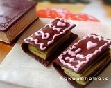 スライス生チョコレートで洋書風クレープ作り方5写真