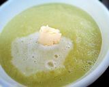 春きゃべつと新玉葱の豆乳ポタージュ作り方5写真