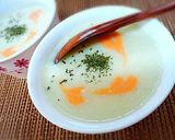 春きゃべつと新玉葱の豆乳ポタージュ作り方6写真