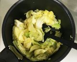 キャベツと豆腐のクリームカレーグラタン＊作り方3写真