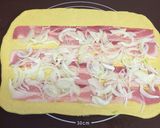 カレー風味☆オニオンベーコンパン♡作り方6写真