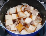簡単♡優しい味♡肉豆腐作り方5写真