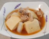 簡単♡優しい味♡肉豆腐作り方8写真