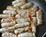 簡単!豚肉のにんじん巻き♪作り方4写真
