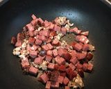【余った鶏皮】で本格チャーハン作り方7写真