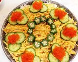 お祝いに！簡単豪華なちらし寿司のケーキ♡作り方11写真