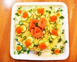 お祝いに！簡単豪華なちらし寿司のケーキ♡作り方14写真