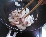 里芋と豚肉のしょうが煮作り方2写真