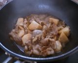 里芋と豚肉のしょうが煮作り方4写真