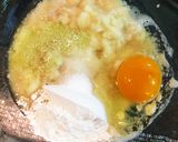 白菜とジャガイモのお好み焼き作り方4写真