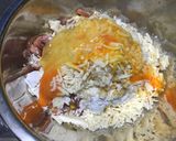 冷やご飯と残り物で！ピザ風チーズお焼き作り方2写真