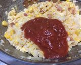 冷やご飯と残り物で！ピザ風チーズお焼き作り方3写真