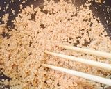 卵ふんわり♡基本の三色丼作り方3写真