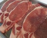 ひと皿で満足　豚と新玉ねぎの生姜焼き作り方2写真