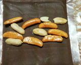 スライス生チョコde柿ピーチョコバー作り方1写真