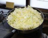 キャベ玉丼作り方4写真