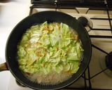 簡単☆春キャベツと桜海老のパスタ作り方3写真