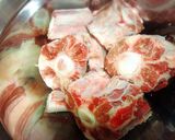 圧力鍋で牛テールスープ作り方1写真
