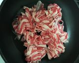 簡単豚キムチを牛肉に☆作り方2写真