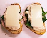 豆腐クリームでクロックムッシュ作り方9写真
