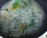 お椀２杯分包丁なし中華ワカメ卵スープ作り方5写真