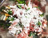 菜の花と豚肉のかき揚げ作り方2写真