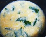 お椀２杯分包丁なし中華ワカメ卵スープ作り方6写真