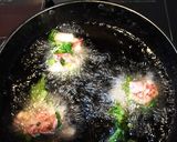 菜の花と豚肉のかき揚げ作り方4写真